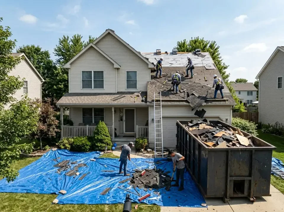 roof-replacement-debris-remova-004 — frequently asked questions, Cheapest Dumpster Rentals in District Heights, MD
